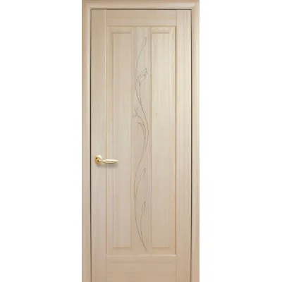 Міжкімнатні Двері Новий Стиль Маестра Прем'єра ПГ з гравіровкою ПВХ плівка-9