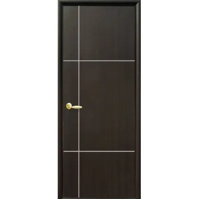 Міжкімнатні Двері Новий Стиль Plus Ніка silver ПВХ плівка-4