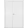 Межкомнатные Двери Omega Art Vision A1 полуторные Краска-3-thumb