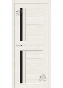 Двери Омис Cortex Deco 01 Черное стекло