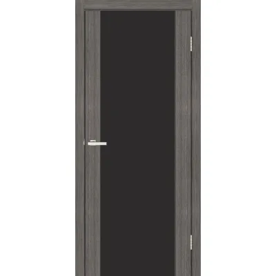 Межкомнатные Двери Омис Cortex Gloss triplex черный ПВХ плёнка-1