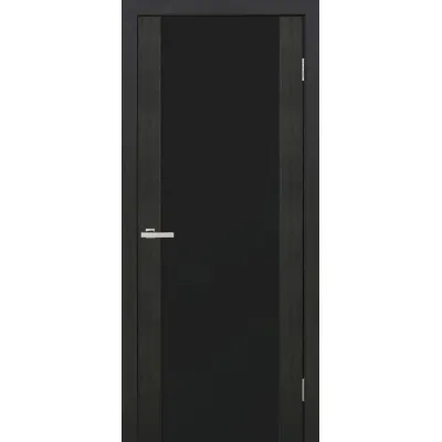 Межкомнатные Двери Омис Cortex Gloss triplex черный ПВХ плёнка-0