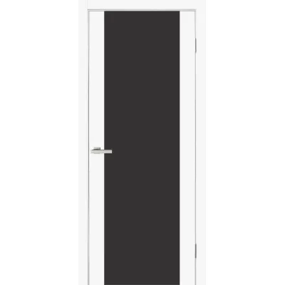 Межкомнатные Двери Омис Cortex Gloss triplex черный Silk matt ПВХ плёнка-0