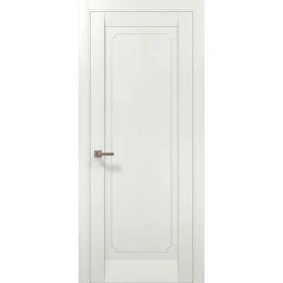Міжкімнатні Двері Папа Карло Millenium ML-713 ясень білий ПВХ плівка-0