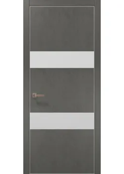 Двери Папа Карло Plato PL-26 бетон серый
