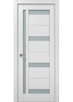 Двери Папа Карло Millenium ML-48 AL белый матовый