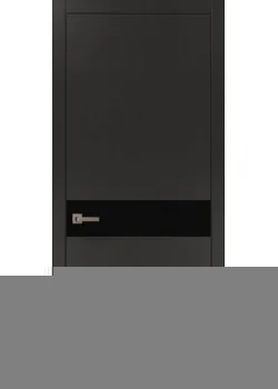 Двері Папа Карло Plato PL-03 шовк графіт