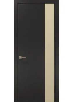 Двері Папа Карло Plato PL-05 шовк графіт