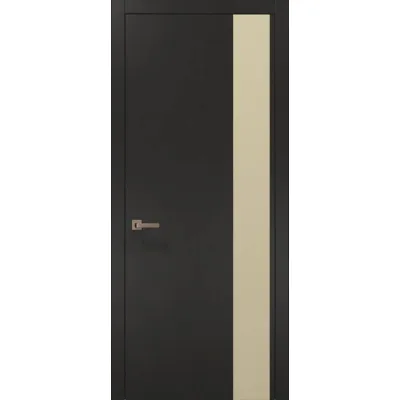 Двері Папа Карло Plato PL-05 шовк графіт-0
