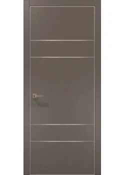 Двері Папа Карло Plato PL-09 шовк трюфель