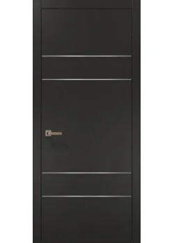 Двері Папа Карло Plato PL-09 шовк графіт