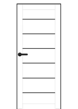 Двери Portalino Doors PL-PP-08 Черное стекло