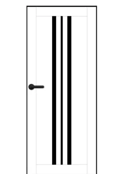 Двери Portalino Doors PL-PP-07 Черное стекло
