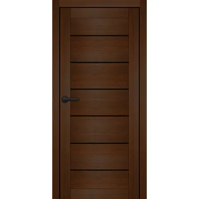 Міжкімнатні Двері Portalino Doors PL-PVC-08 Чорне скло ПВХ плівка-4