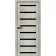 Межкомнатные Двери Portalino Doors PL-ECO-03 Черное стекло Ламинатин-14-thumb
