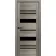 Межкомнатные Двери Portalino Doors PL-PVC-04 Черное стекло ПВХ плёнка-6-thumb