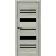 Межкомнатные Двери Portalino Doors PL-PVC-04 Черное стекло ПВХ плёнка-6-thumb