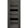 Межкомнатные Двери Portalino Doors PL-PVC-04 Черное стекло ПВХ плёнка-6-thumb