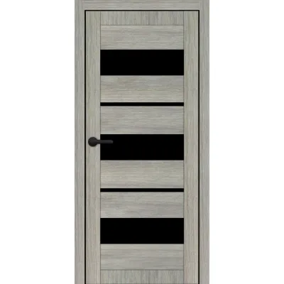 Міжкімнатні Двері Portalino Doors PL-ECO-05 Чорне скло Ламінатин-13