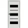 Межкомнатные Двери Portalino Doors PL-PVC-05 Черное стекло ПВХ плёнка-6-thumb