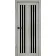 Межкомнатные Двери Portalino Doors PL-ECO-26 Черное стекло Ламинатин-5-thumb