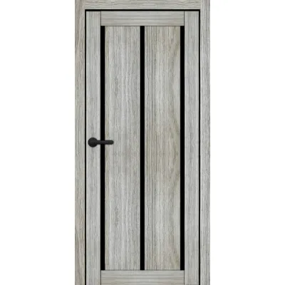 Міжкімнатні Двері Portalino Doors PL-ECO-28 Чорне скло Ламінатин-0