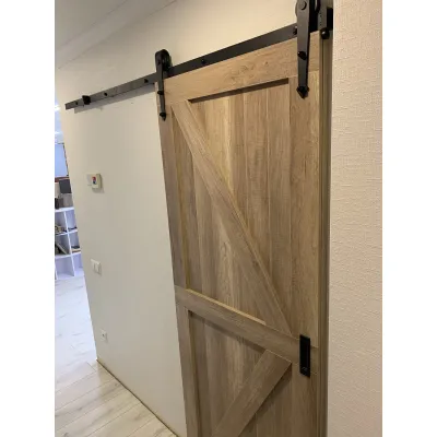 Межкомнатные Раздвижные Двери RockWood Loft 8 Под покраску-3