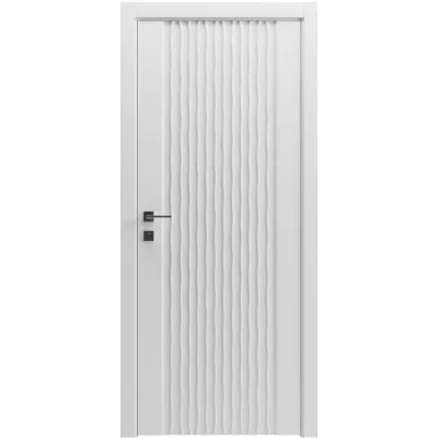 Межкомнатные Двери Rodos Loft Aura ПГ белый мат Краска-0