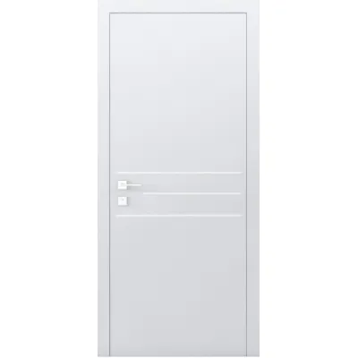 Міжкімнатні Двері Rodos Cortes Prima 3G ПГ RAL Краска-1