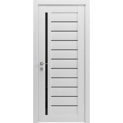 Міжкімнатні Двері Rodos Modern Bianca Чорне скло ПВХ плівка-3