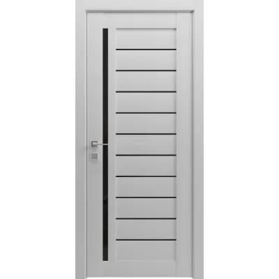 Міжкімнатні Двері Rodos Modern Bianca Чорне скло ПВХ плівка-0