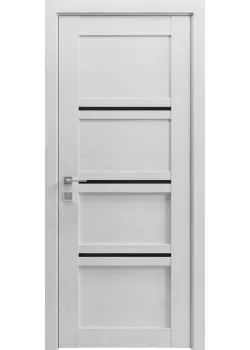 Двери Rodos Modern Quadro Черное стекло