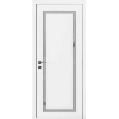 Межкомнатные Двери Rodos Loft Porto 2 ПГ белый мат Краска-0