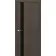 Межкомнатные Двери Rodos Modern Flat полустекло Черное стекло ПВХ плёнка-2-thumb