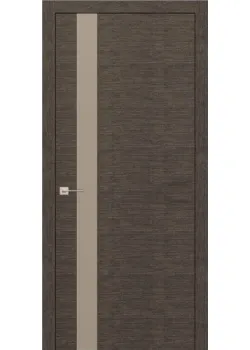 Двери Rodos Modern Flat латте полустекло