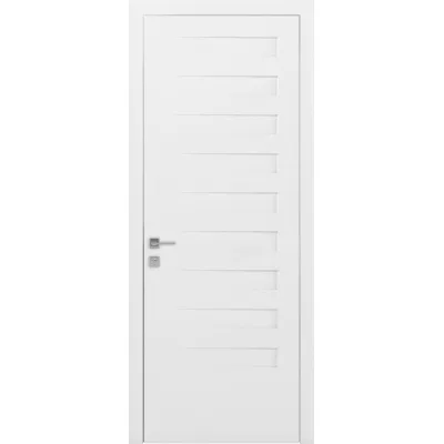 Межкомнатные Двери Rodos Loft Cosmo ПГ белый мат Краска-0