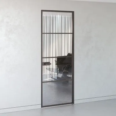 Міжкімнатні Двері Secret Doors Flat Скляні-0