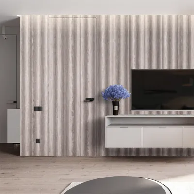 Міжкімнатні Двері Secret Doors Contemporary DREAM W 06 ET Group Шпон-1