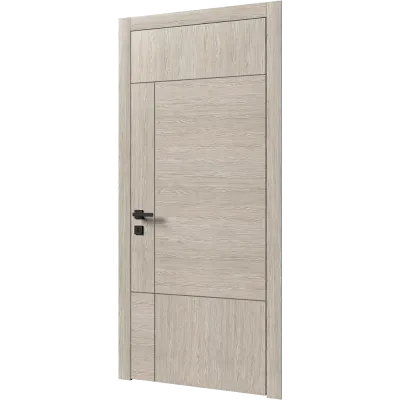 Міжкімнатні Двері Secret Doors Contemporary UNICA F 01 ET Group Шпон-0