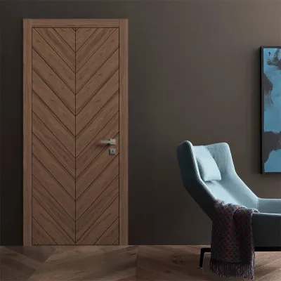 Міжкімнатні Двері Secret Doors Contemporary UNICA F 05 ET Group Шпон-1