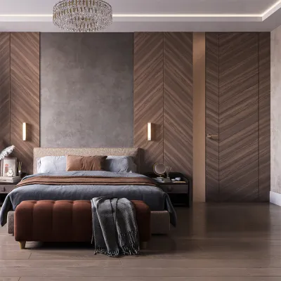 Межкомнатные Двери Secret Doors Contemporary UNICA F 06 ET Group Шпон-1