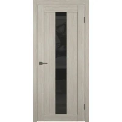 Межкомнатные Двери SherWood Sline S8 Черное стекло ПВХ плёнка-1