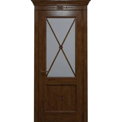 Межкомнатные Двери Status Royal Cross RC-012-S01 Шпон-2
