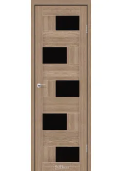 Двери StilDoors NEPAL нестандартная Черное стекло
