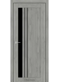 Двери StilDoors BELLANO Черное стекло
