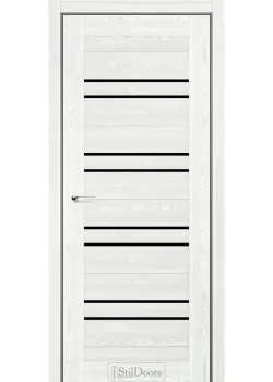 Двери StilDoors FERRO Черное стекло
