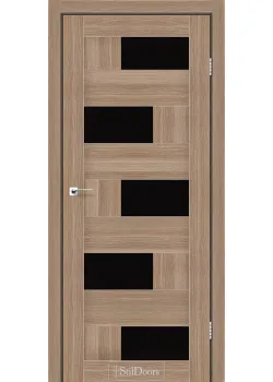 Двери StilDoors NEPAL Черное стекло
