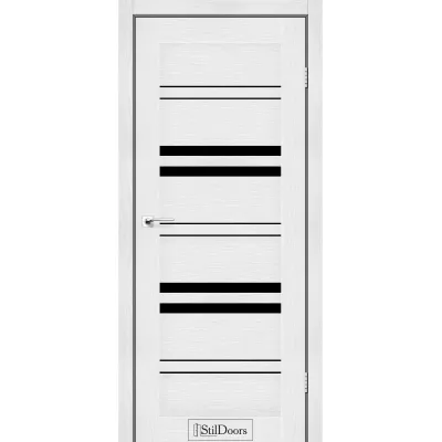 Межкомнатные Двери StilDoors SLOVENIA Черное стекло ПВХ плёнка-3