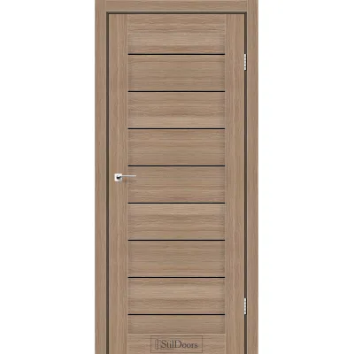 Межкомнатные Двери StilDoors TANZANIA Черное стекло ПВХ плёнка-10