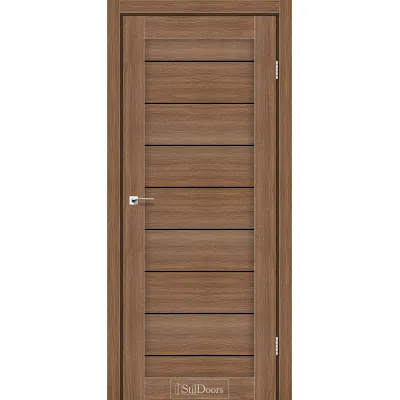 Межкомнатные Двери StilDoors TANZANIA Черное стекло ПВХ плёнка-5